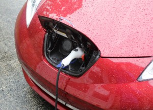 Rain is no cause for alarm during charging.