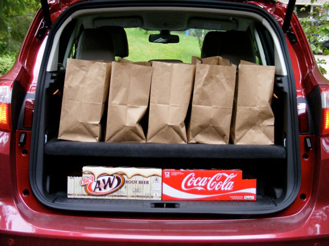 2013 Ford C-Max Energi Cargo Area
